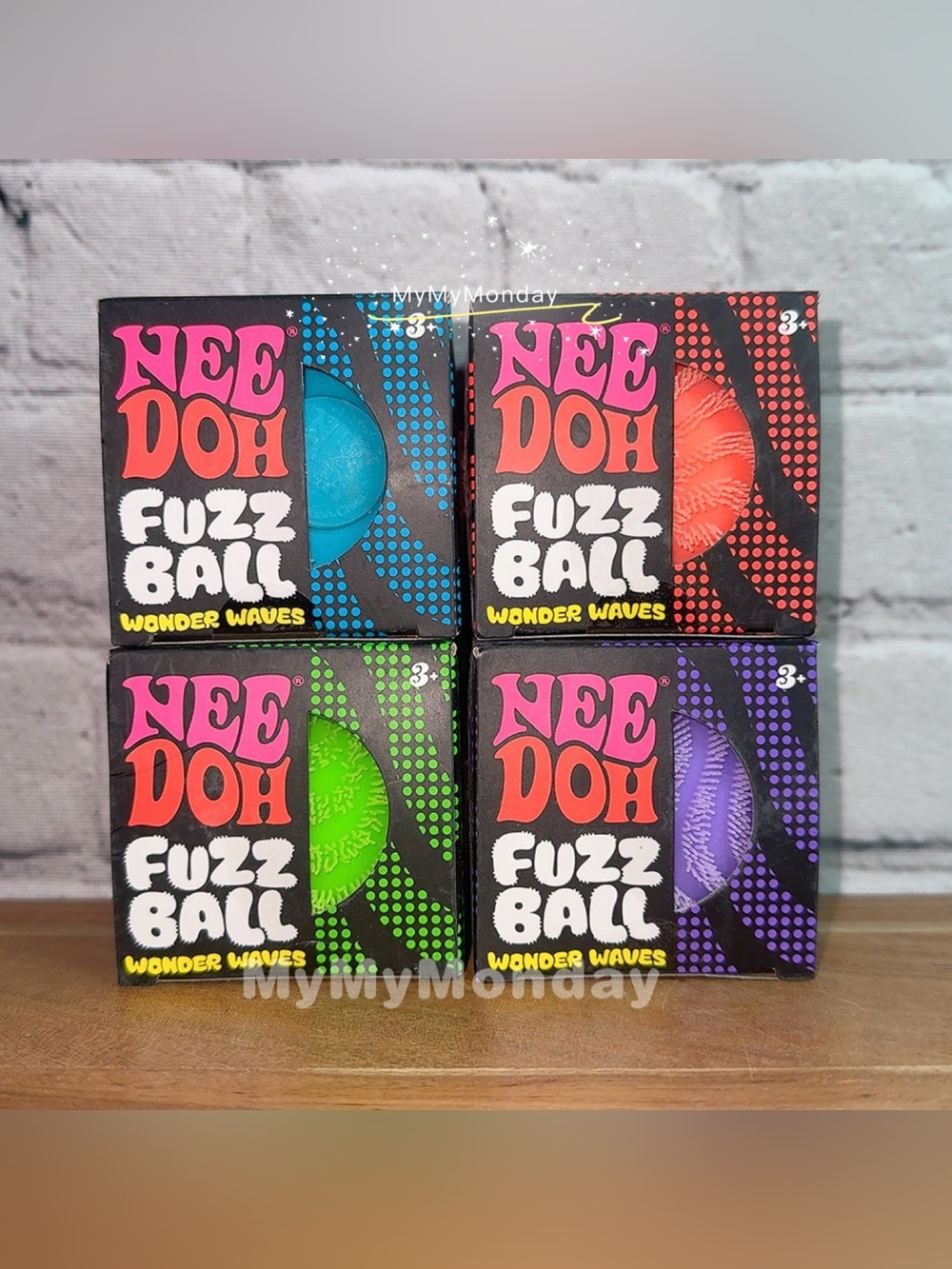 NeeDoh Fuzz Ball Bundle